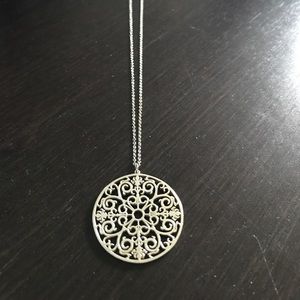 Tiffany's Enchant Round Pendant Necklace